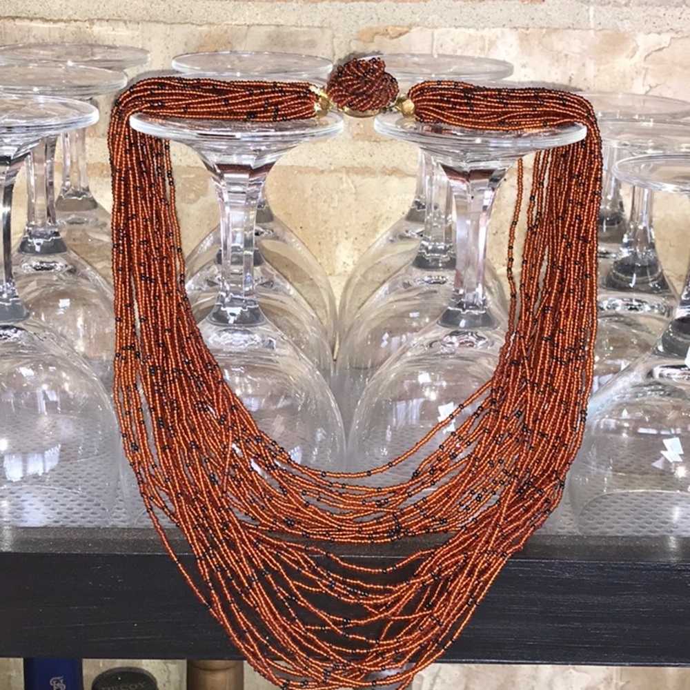 Vintage Multi Strand Necklace